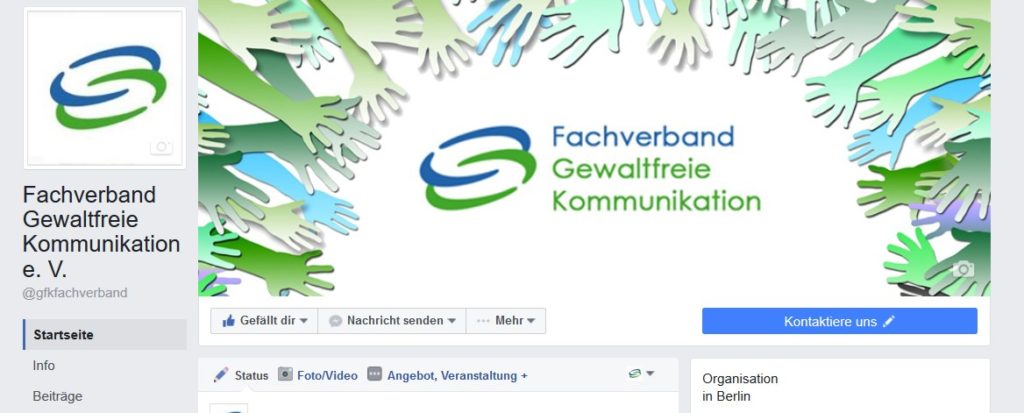 Fachverband jetzt auch auf Facebook